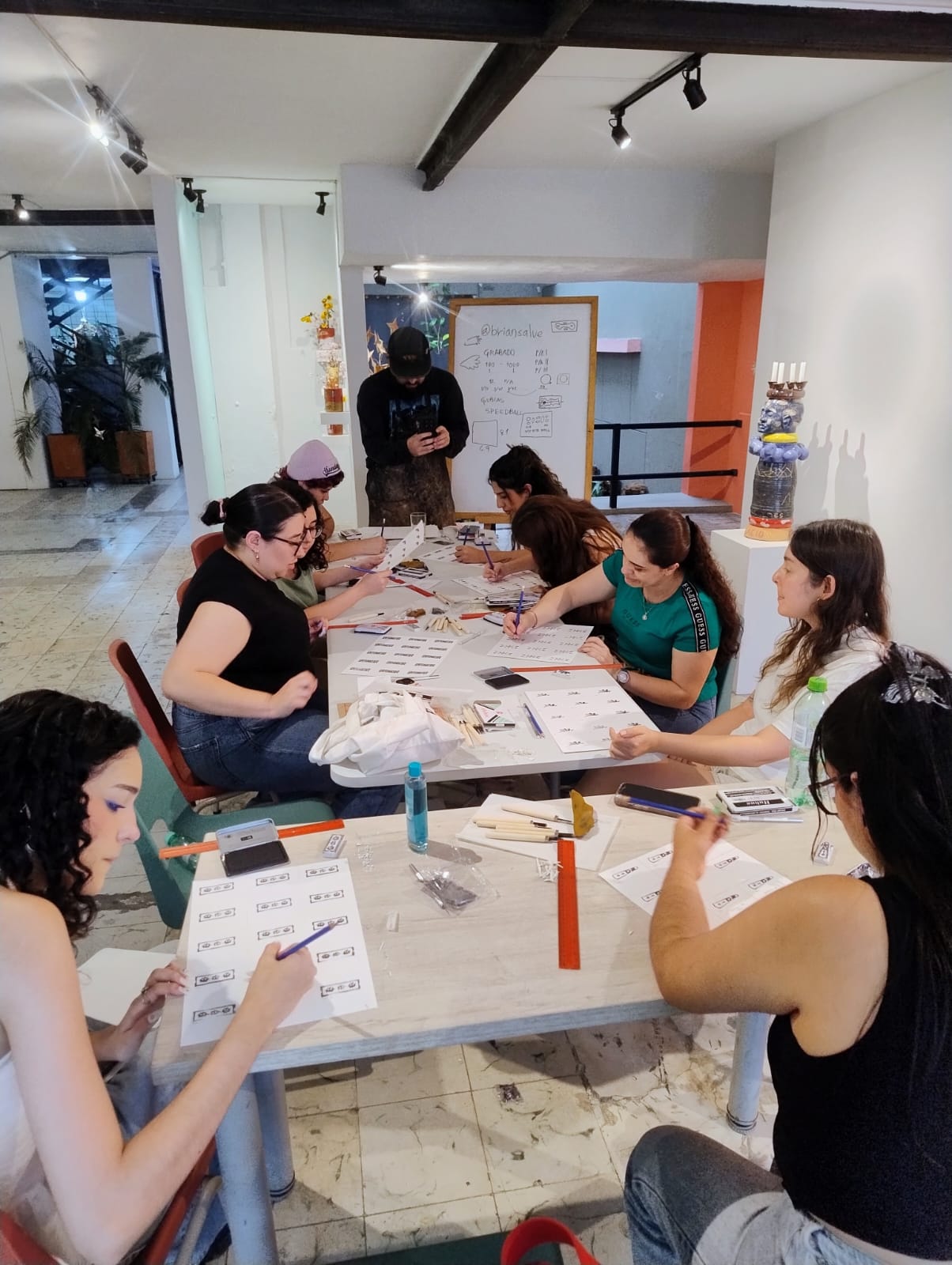Taller de grabado y estampación