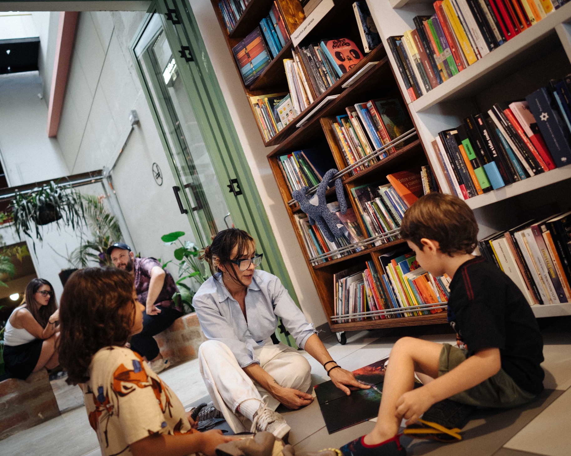 Librería y mediación lectora con familias